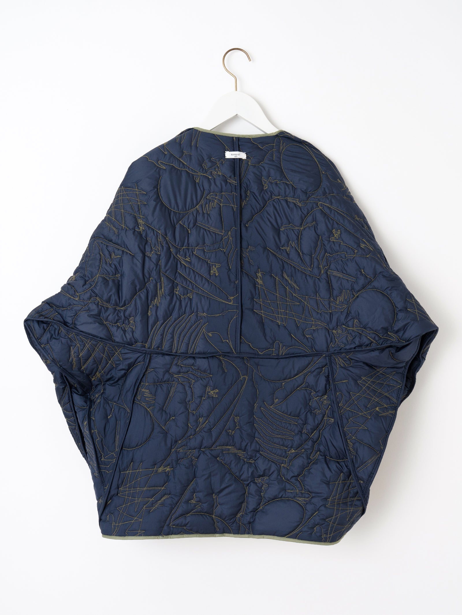 manipuri | ＜キルティング変形ジャケット＞リバーシブル マウンテン