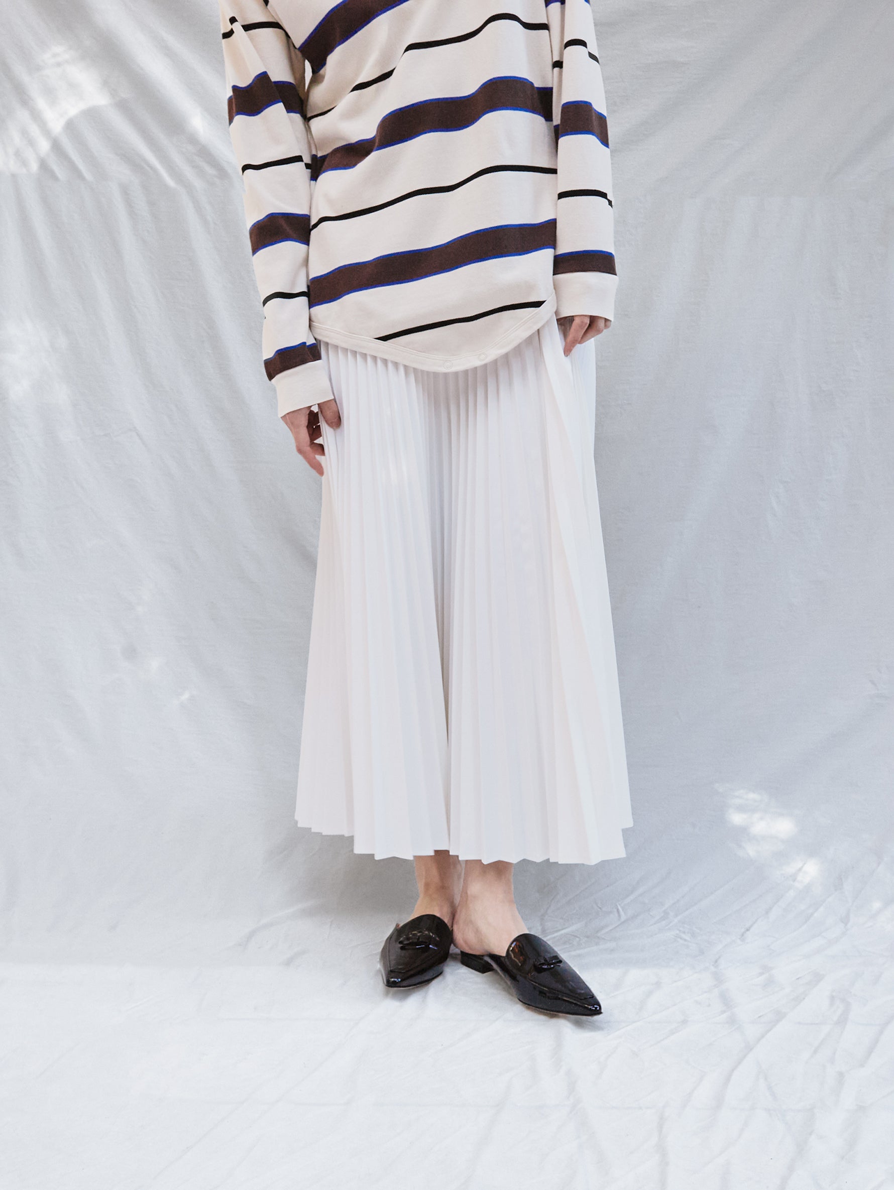 COGTHEBIGSMOKE | NESSA ACCORDION PLEATED SKIRT 14502-246-1404-1