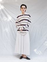 TanC TOKYO | PIQUE BORDER POLO ROMPERS TC26A-008