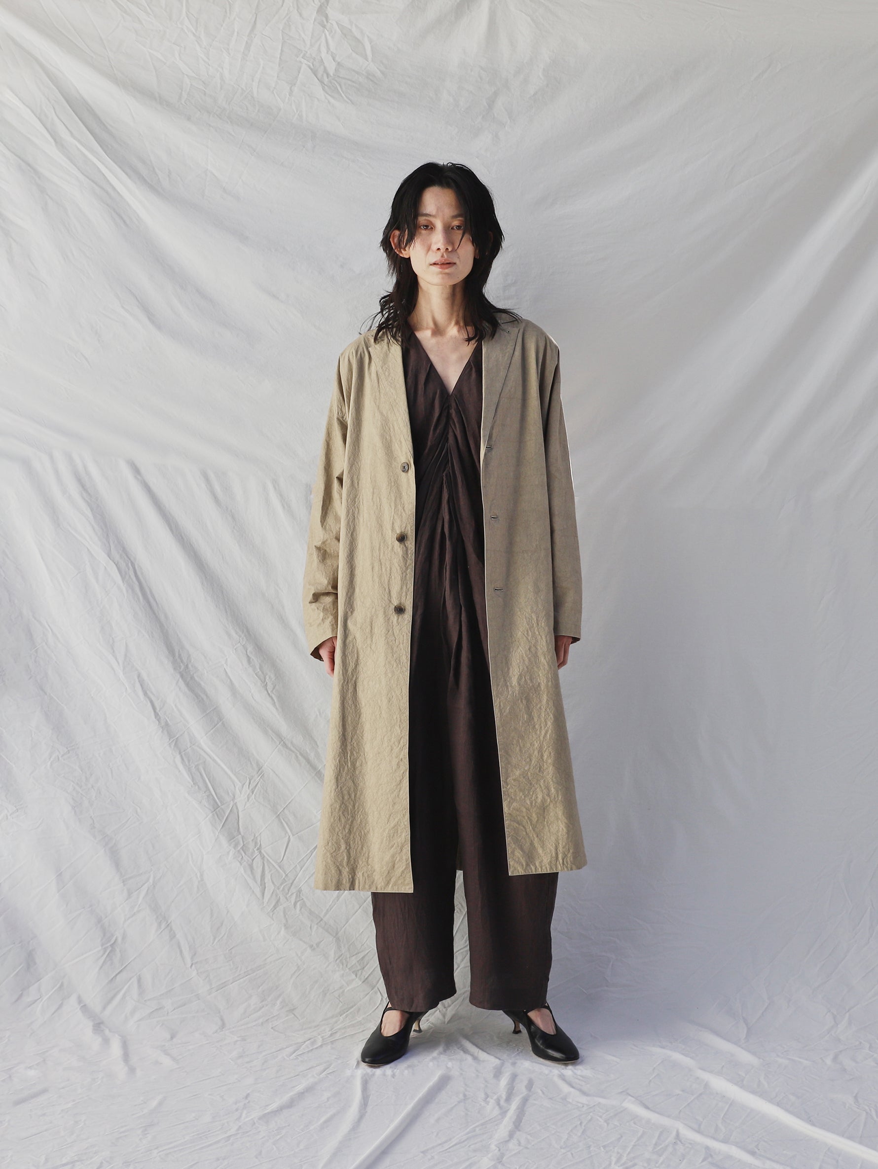 kagure | テイラードカラーショップコート GA26130-2071102