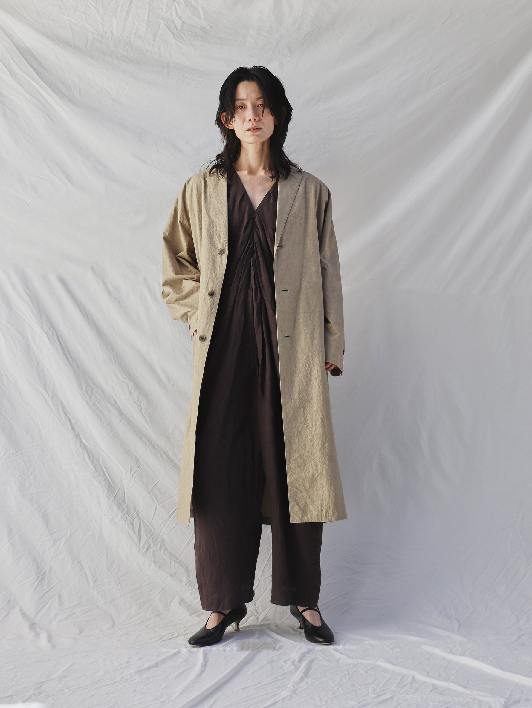 kagure | テイラードカラーショップコート GA26130-2071102