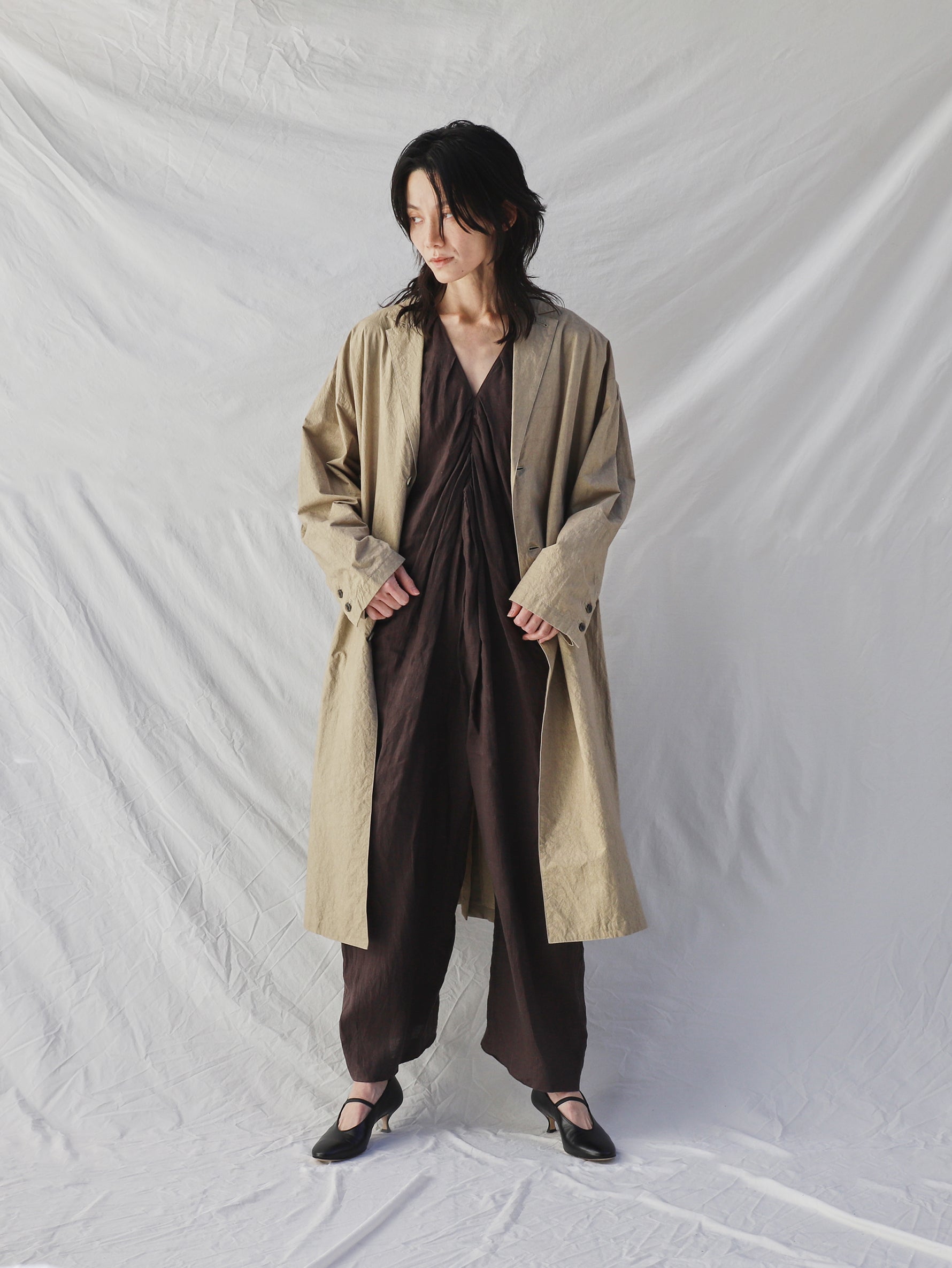 kagure | テイラードカラーショップコート GA26130-2071102