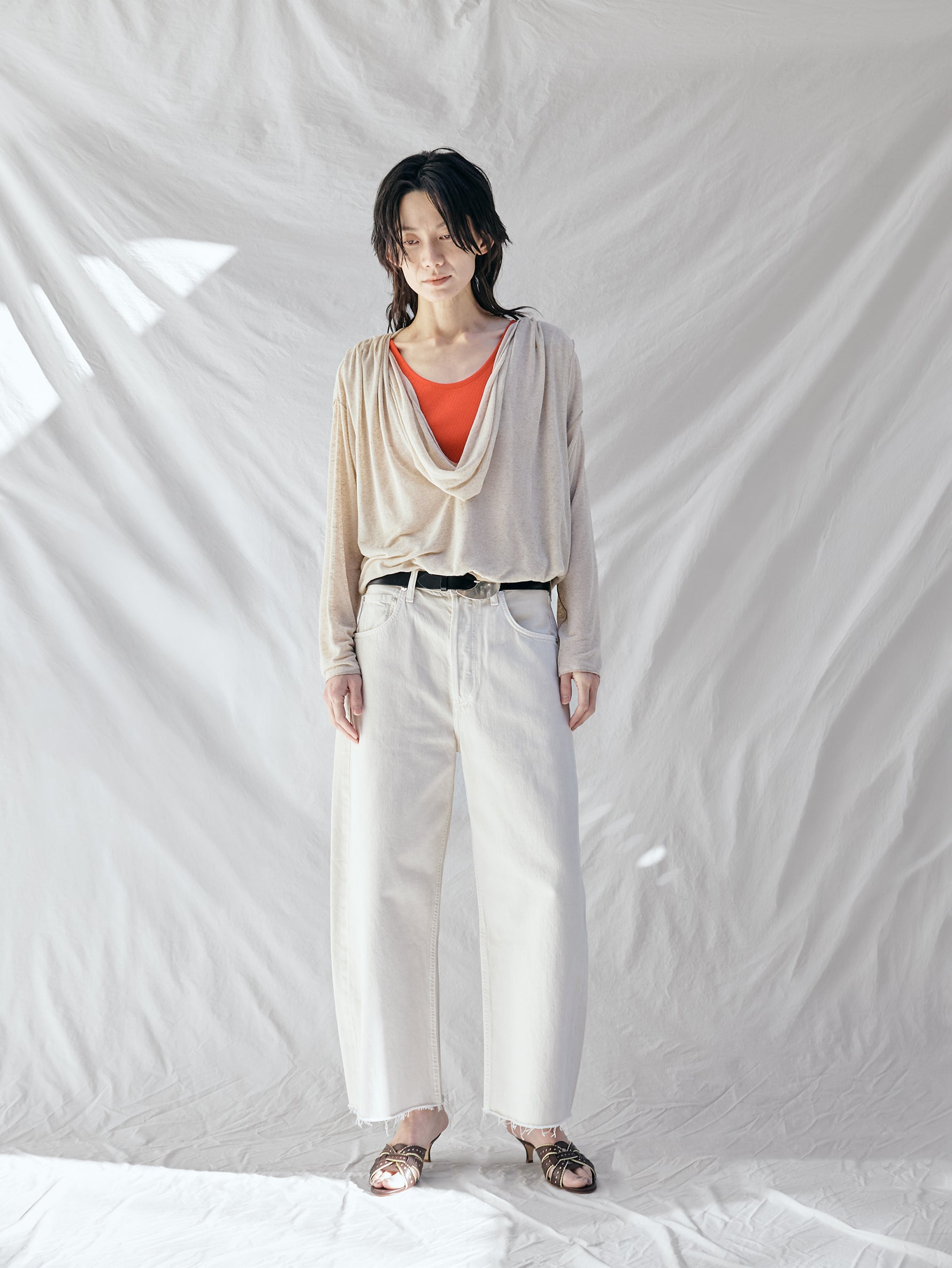 GGG | Draped Long SleevePull Over 02-01-1859