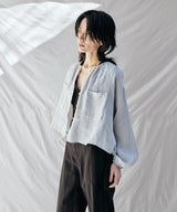 enrica | リネンボイルブラウス H+HELIOTROPE色別注 BLOUSE155