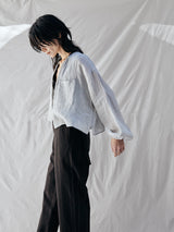 enrica | リネンボイルブラウス H+HELIOTROPE色別注 BLOUSE155