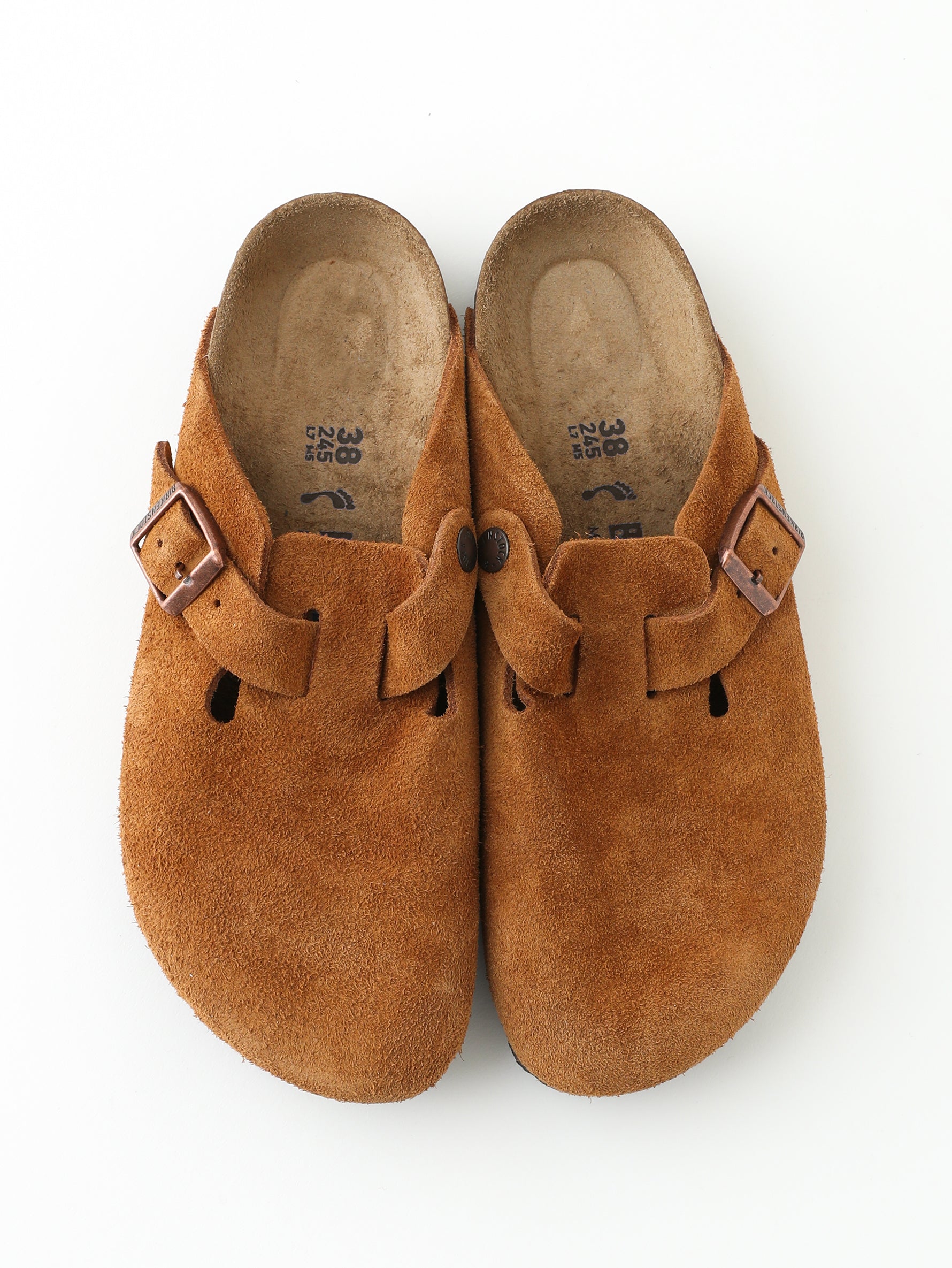 BIRKENSTOCK | ボストンスエードレザーサンダル Boston LEVE Mink 1027119
