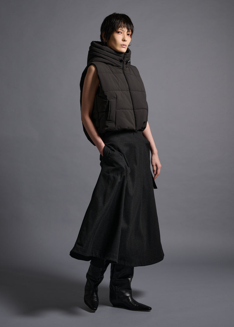 COGTHEBIGSMOKE | MORGAN HOODY CROPPED VEST 13802-220-1326-1