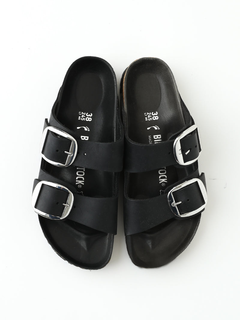 BIRKENSTOCK | サンダル Arizona Big Buckle LEOI Black HEX 1011075