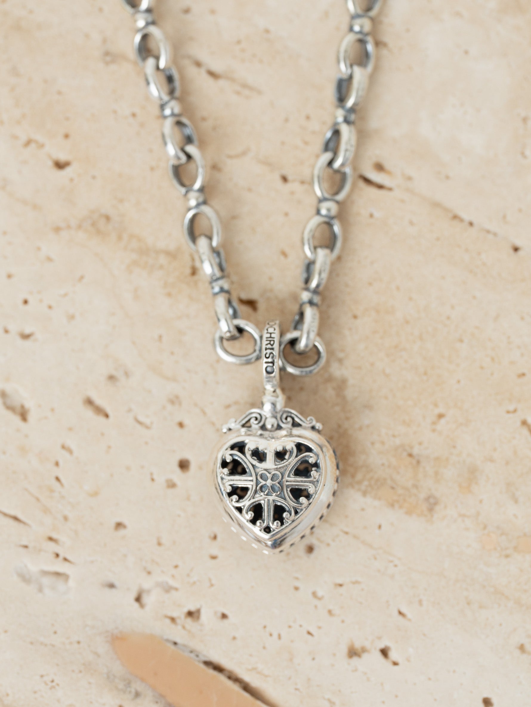 GEROCHRISTO | Charm bracelet in sterling silver 925 / 18cm 6636+10033C
