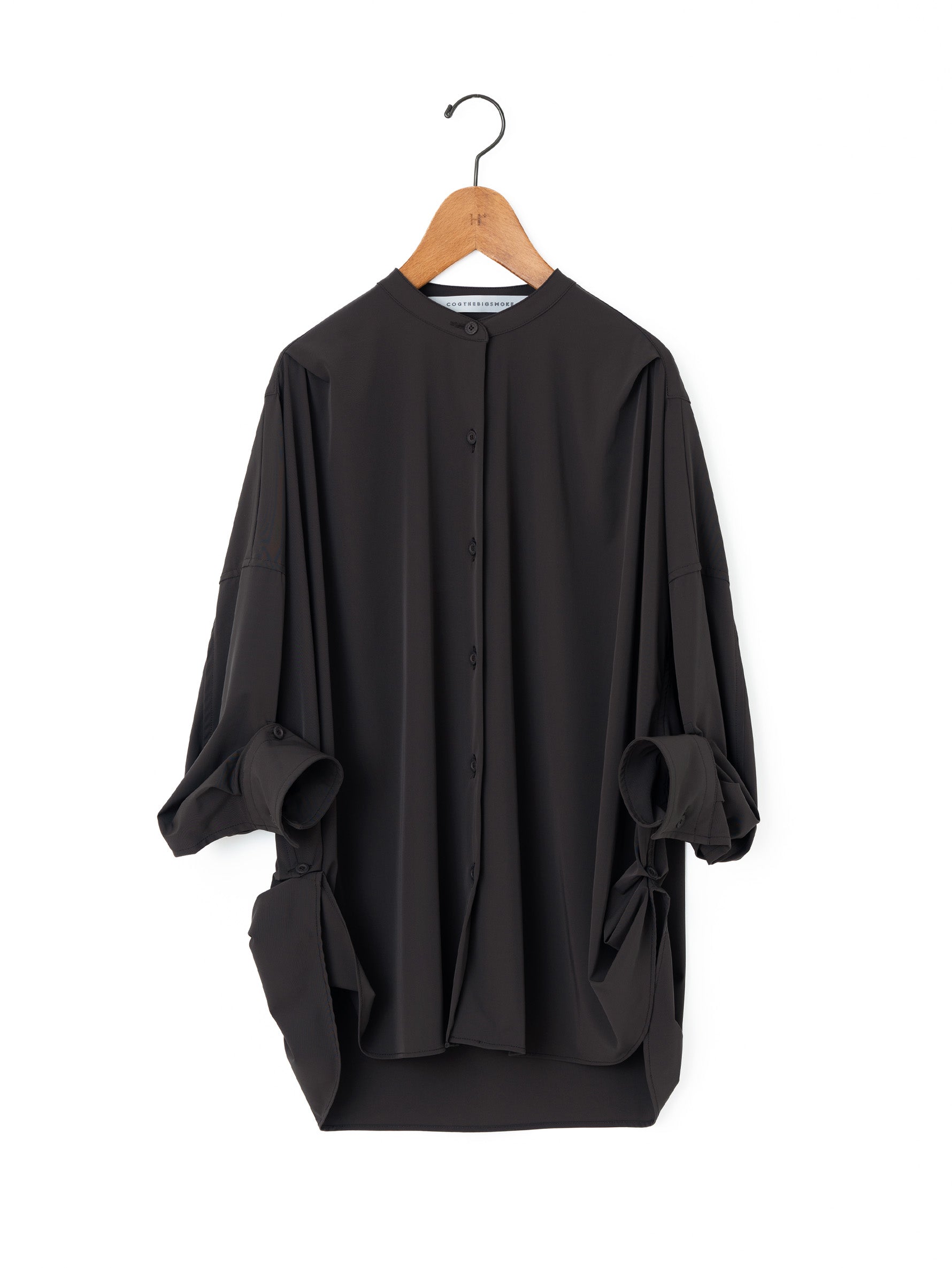 COGTHEBIGSMOKE | OLGA BAND COLLAR SHIRT 15101-238-1507-1