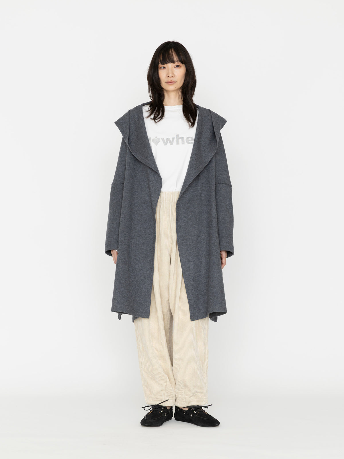COGTHEBIGSMOKE | ORNELLA HOODED WRAP COAT 15802-263-1520-1