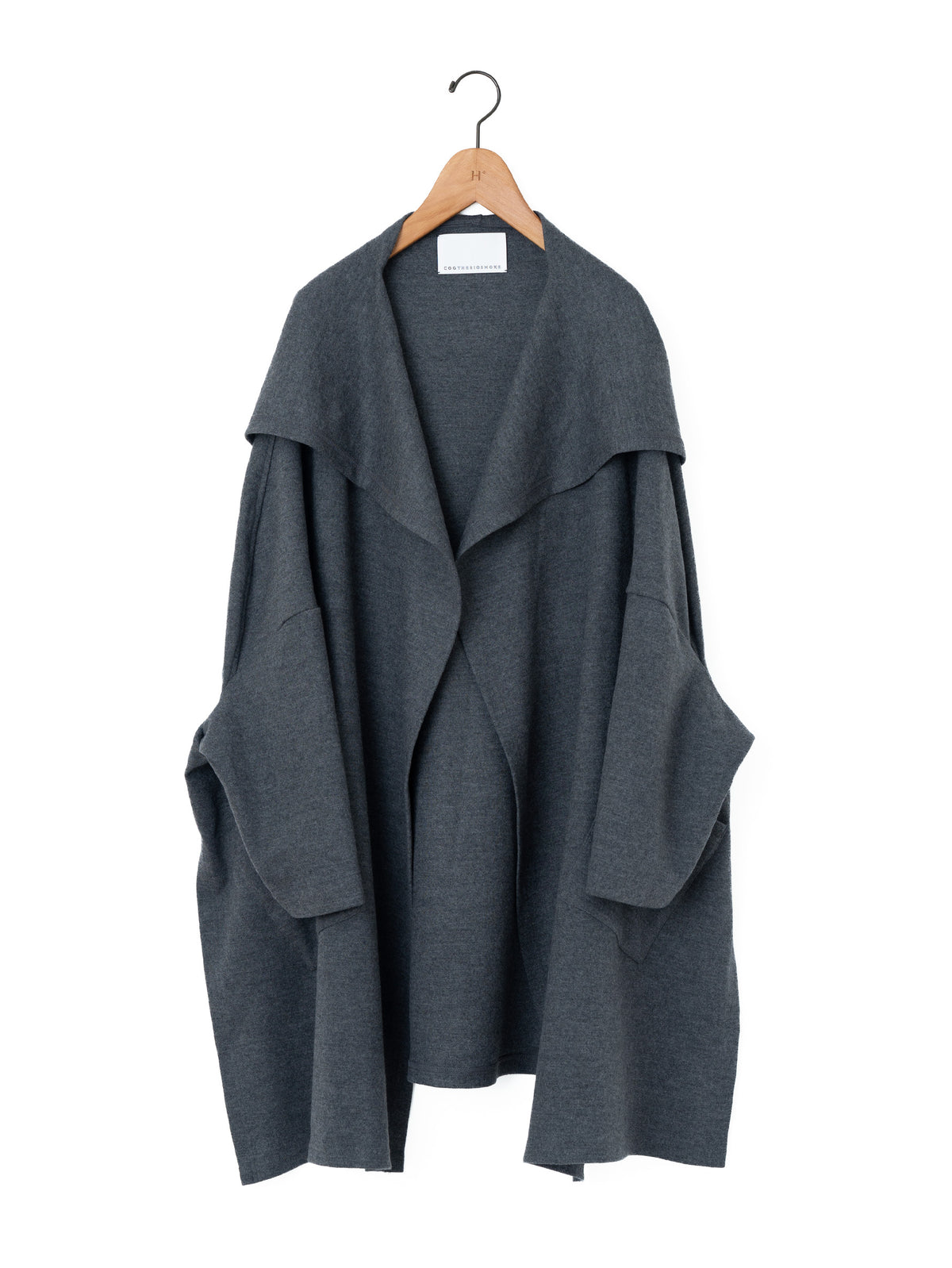 COGTHEBIGSMOKE | ORNELLA HOODED WRAP COAT 15802-263-1520-1