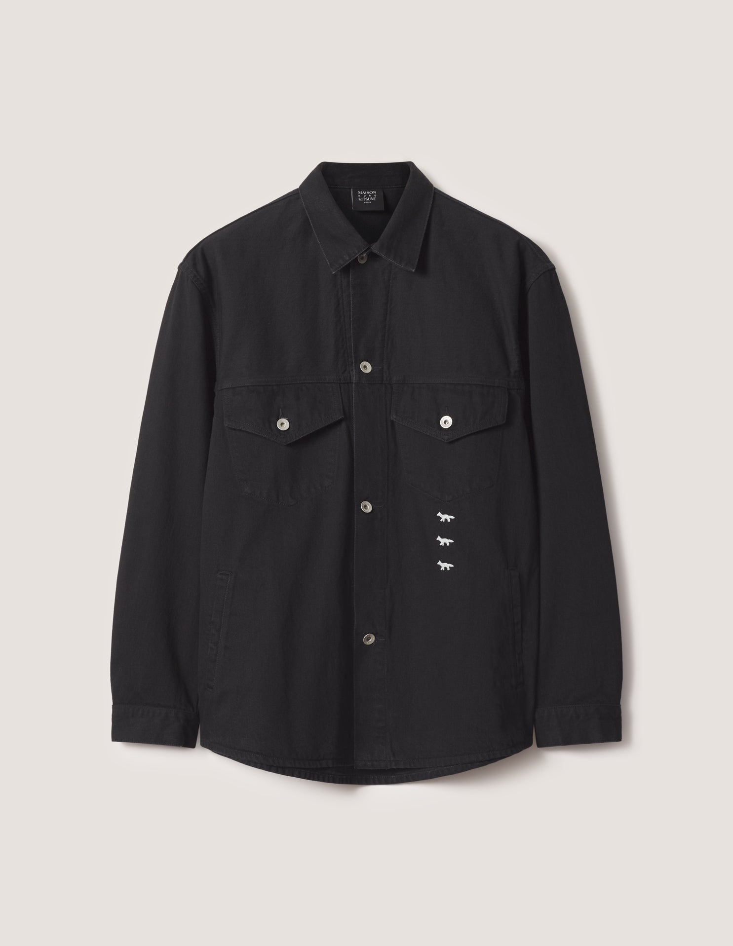 MAISON KITSUNÉ × KURO DENIM SHIRT