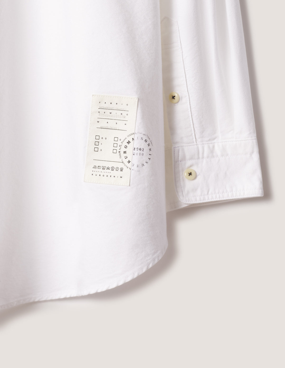MAISON KITSUNÉ × KURO OXFORD SHIRT