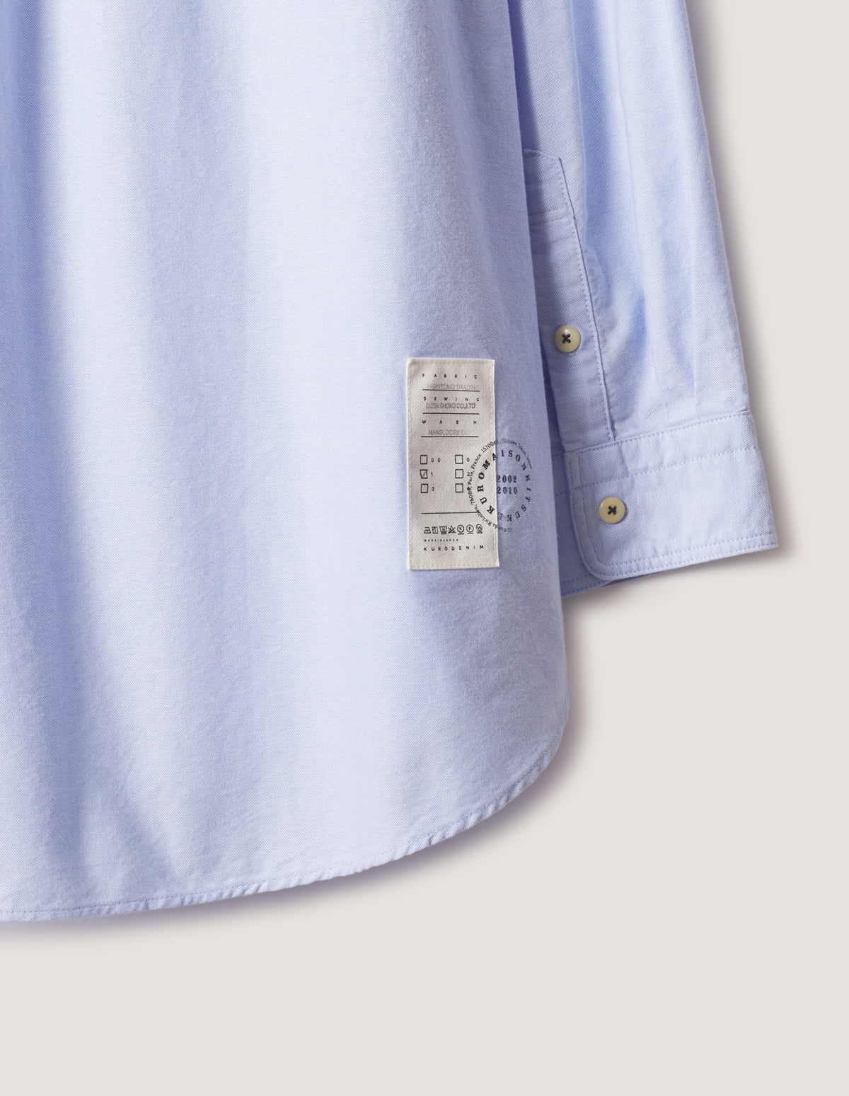 MAISON KITSUNÉ × KURO OXFORD SHIRT