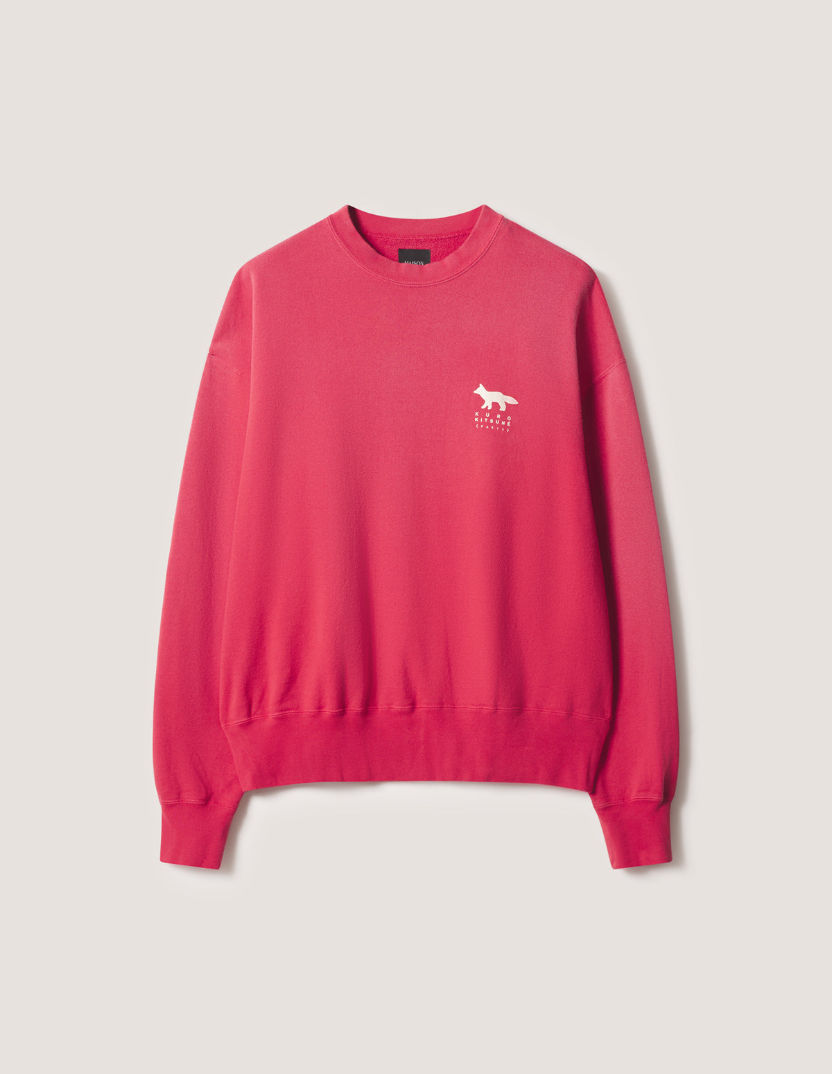 MAISON KITSUNÉ × KURO SUNFADE FOX SWEATSHIRT