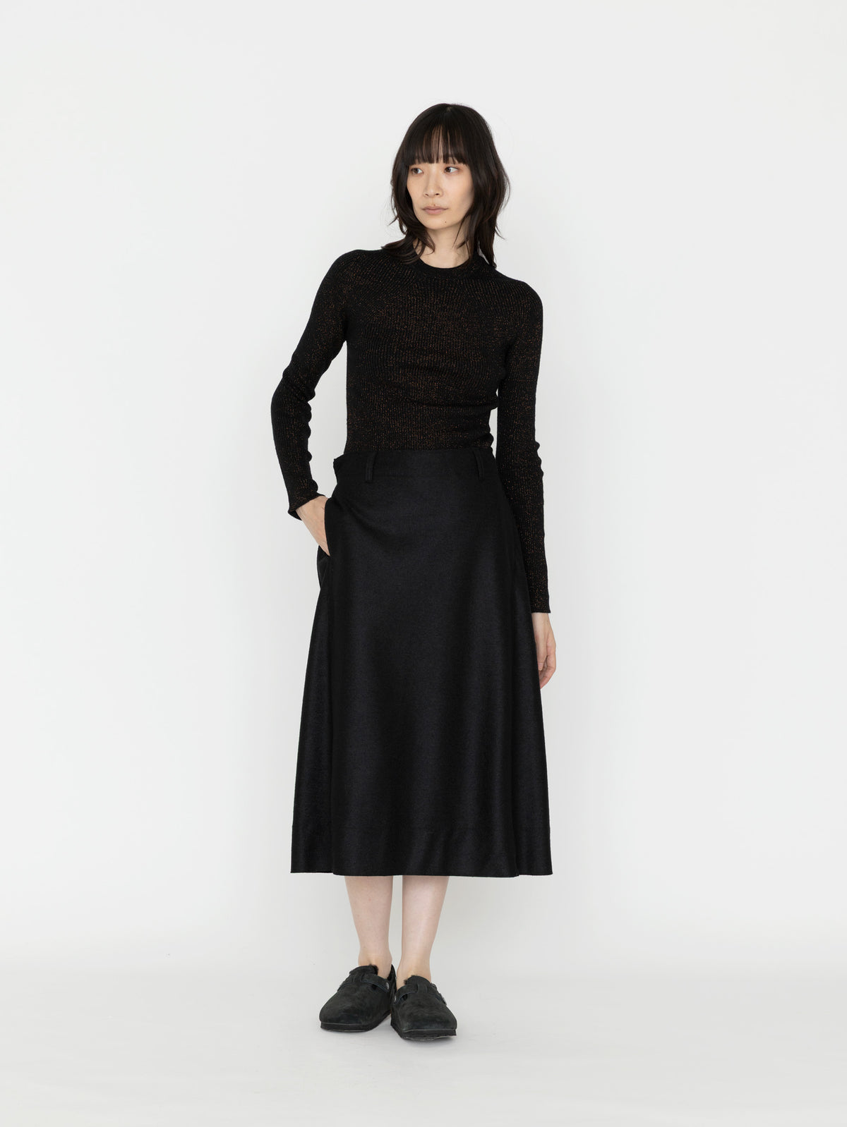 COGTHEBIGSMOKE | OCTAVIA A-LINE SKIRT W/PKT 15502-267-1502-1
