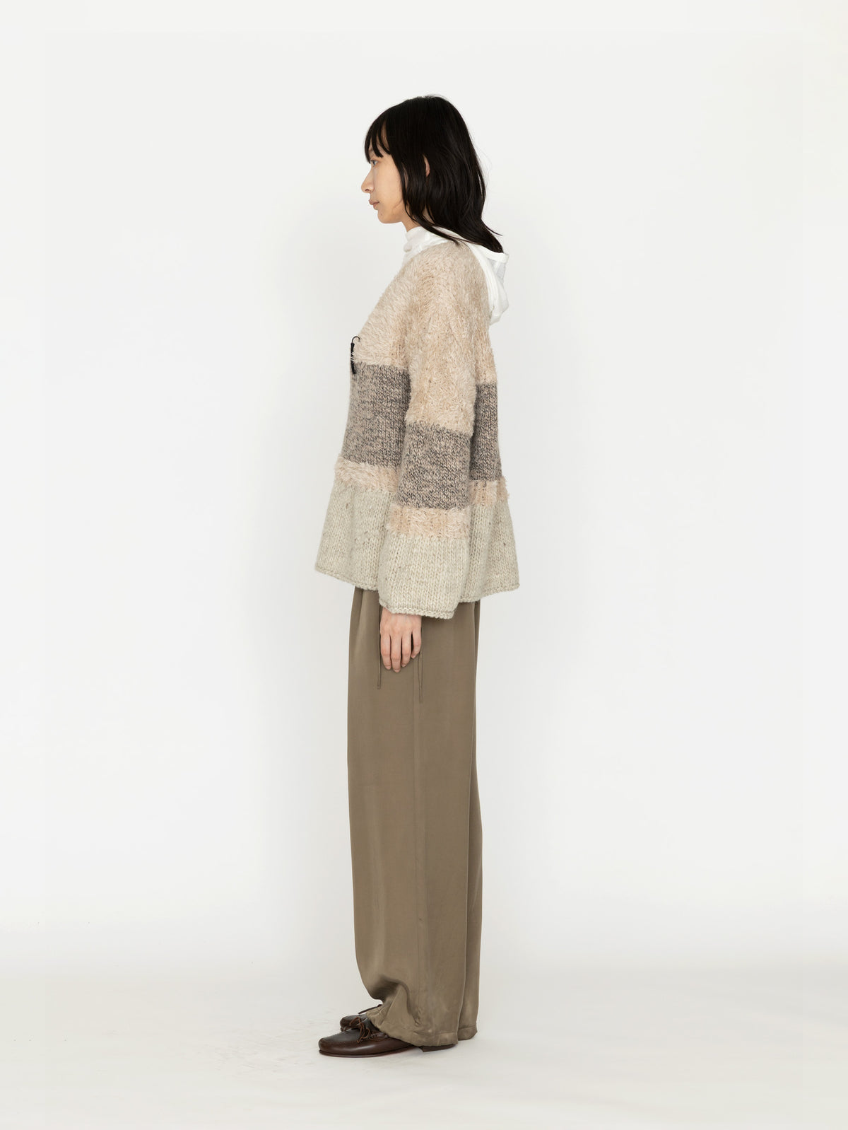 enrica | ウールニットVネックトップス KNIT299