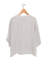 TICCA | TBFS-104 ｷｭﾌﾟﾗﾌｨﾌﾞﾘﾙTｼｬﾂﾌﾞﾗｳｽ / white , beige , khaki（色別注）