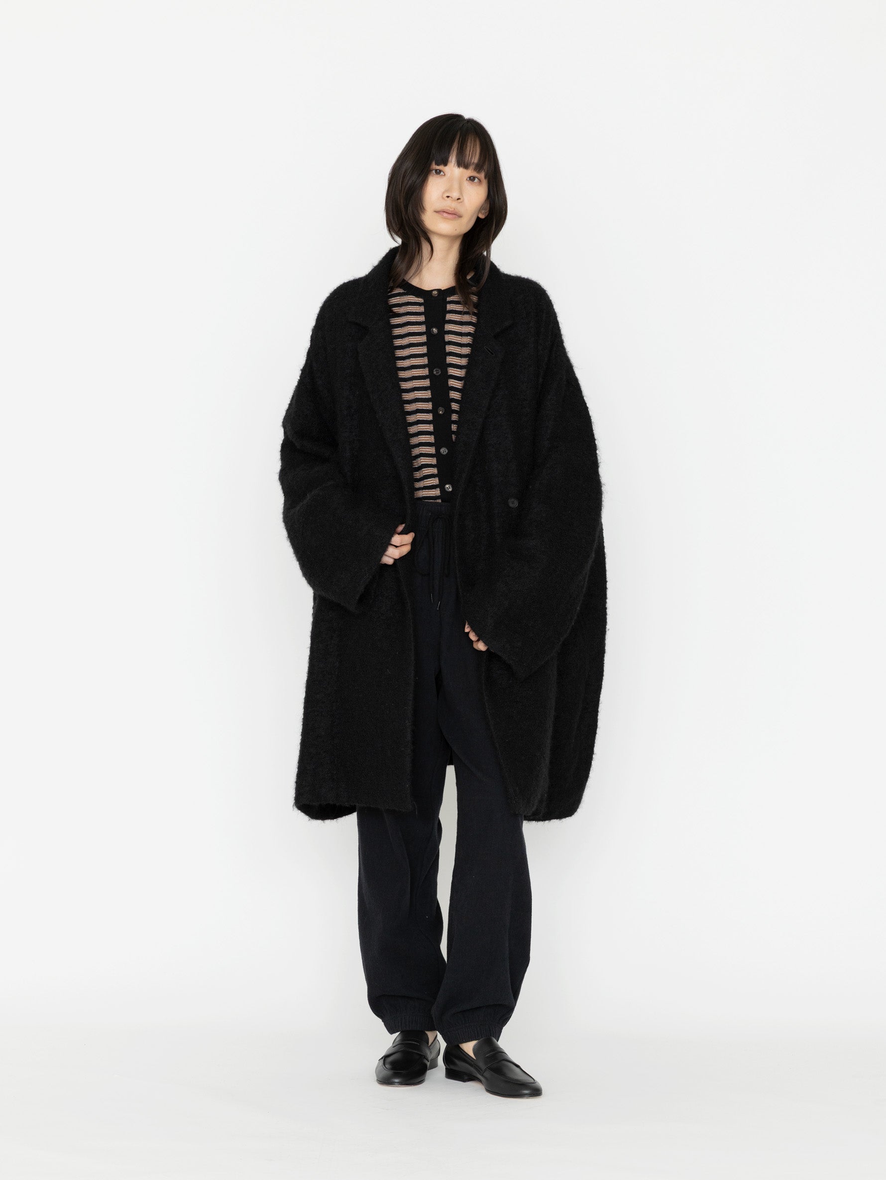 SEEALL |EXTRA OVERSIZED HALF COAT SAU61 CT182
