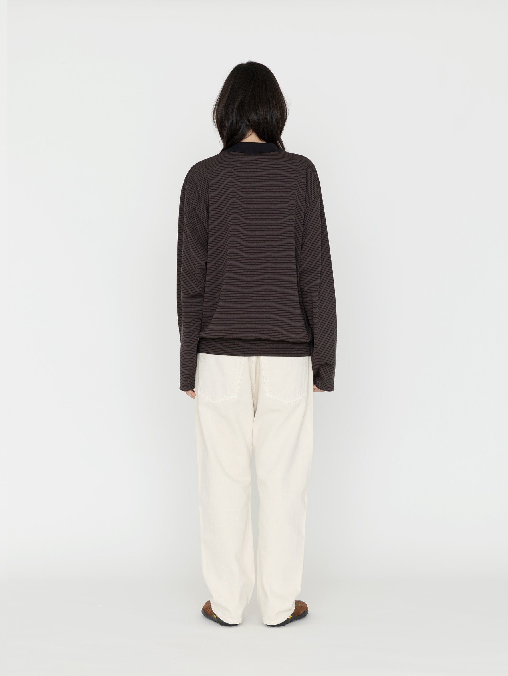 BATONER | BLOWSING POLO LONG SLEEVE T-SHIRT BN-26FL-004