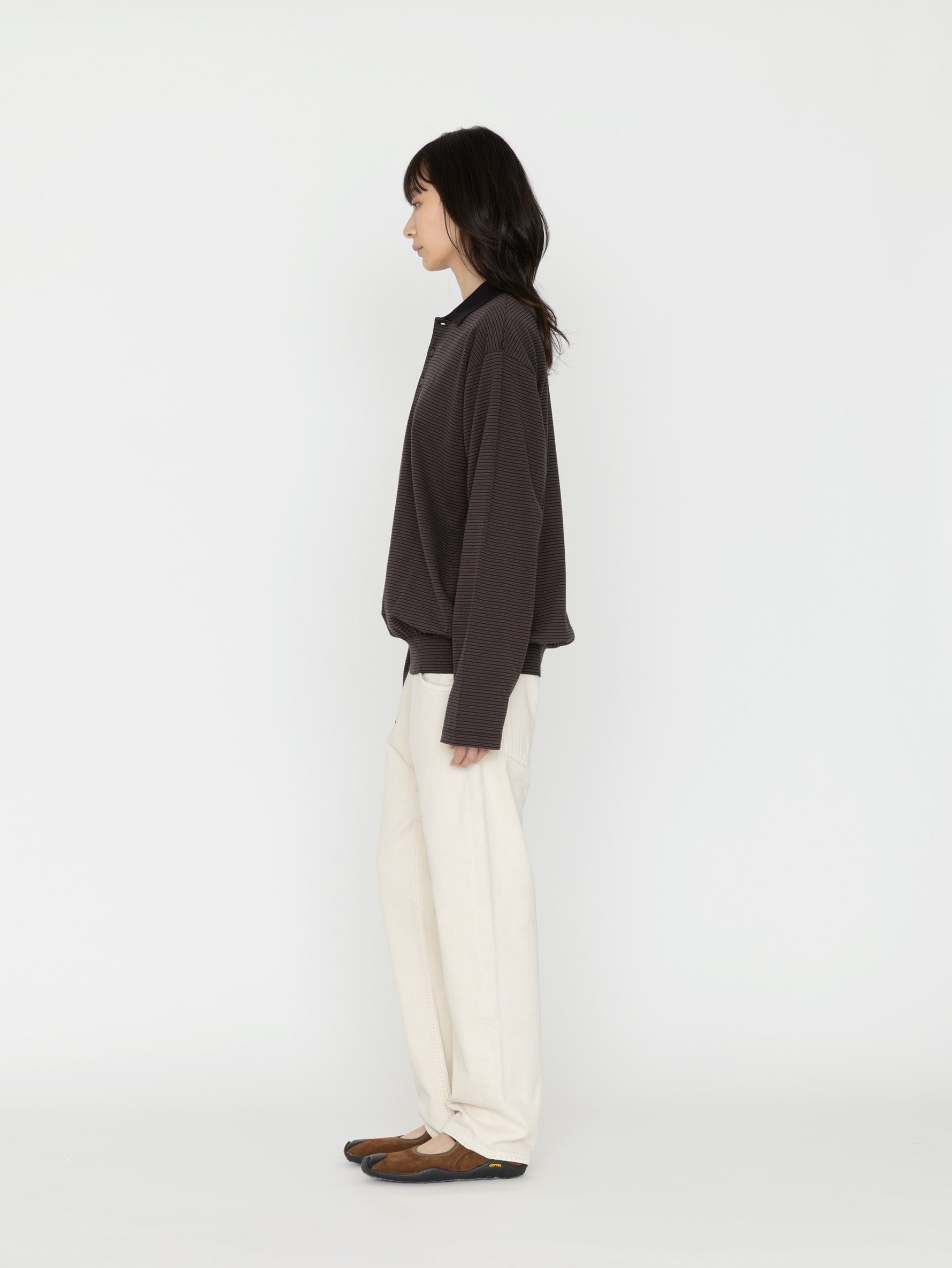 BATONER | BLOWSING POLO LONG SLEEVE T-SHIRT BN-26FL-004