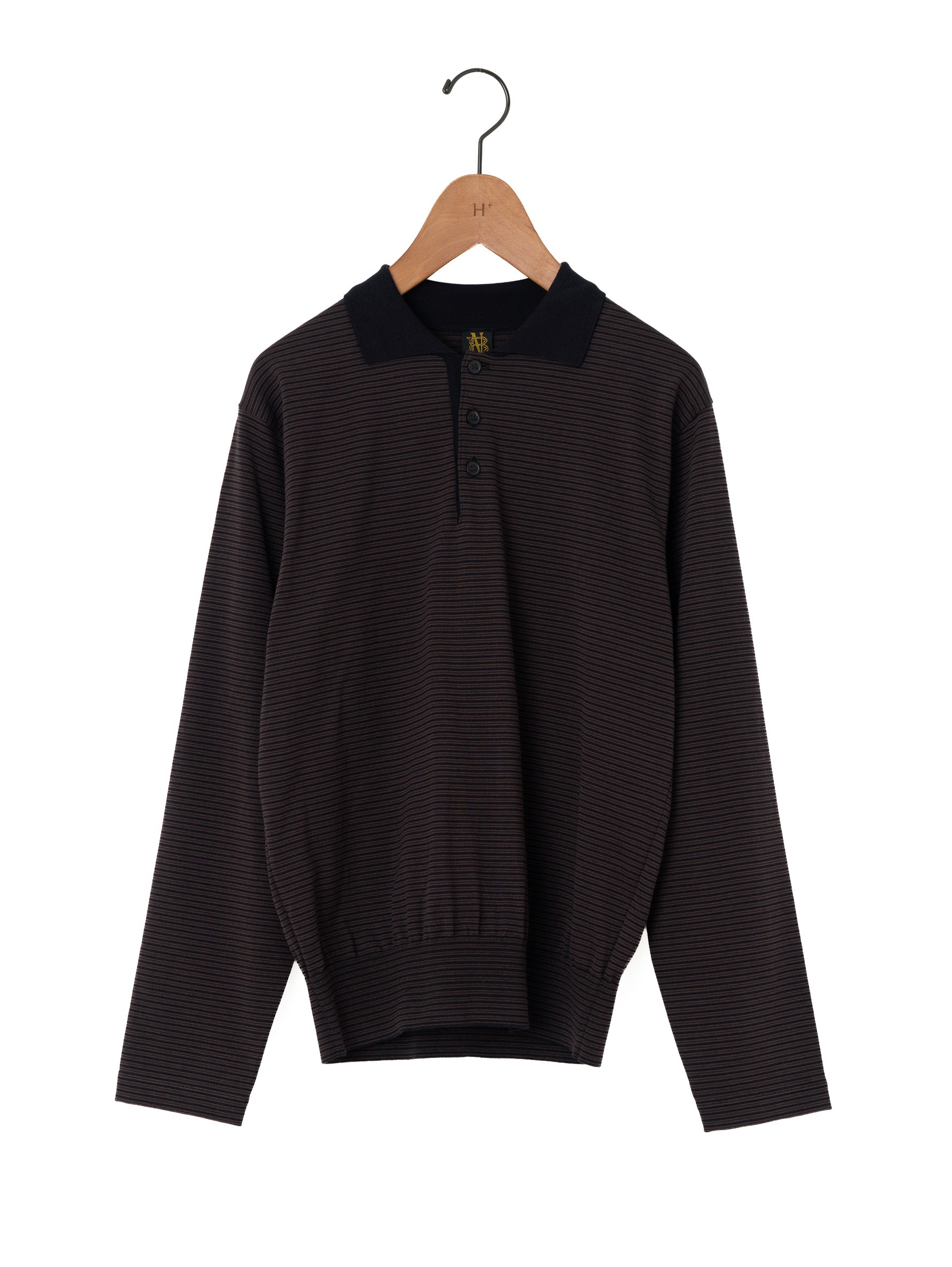BATONER | BLOWSING POLO LONG SLEEVE T-SHIRT BN-26FM-008