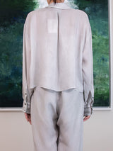 enrica | 沖縄染め 羽二重シャツ BLOUSE 142-1