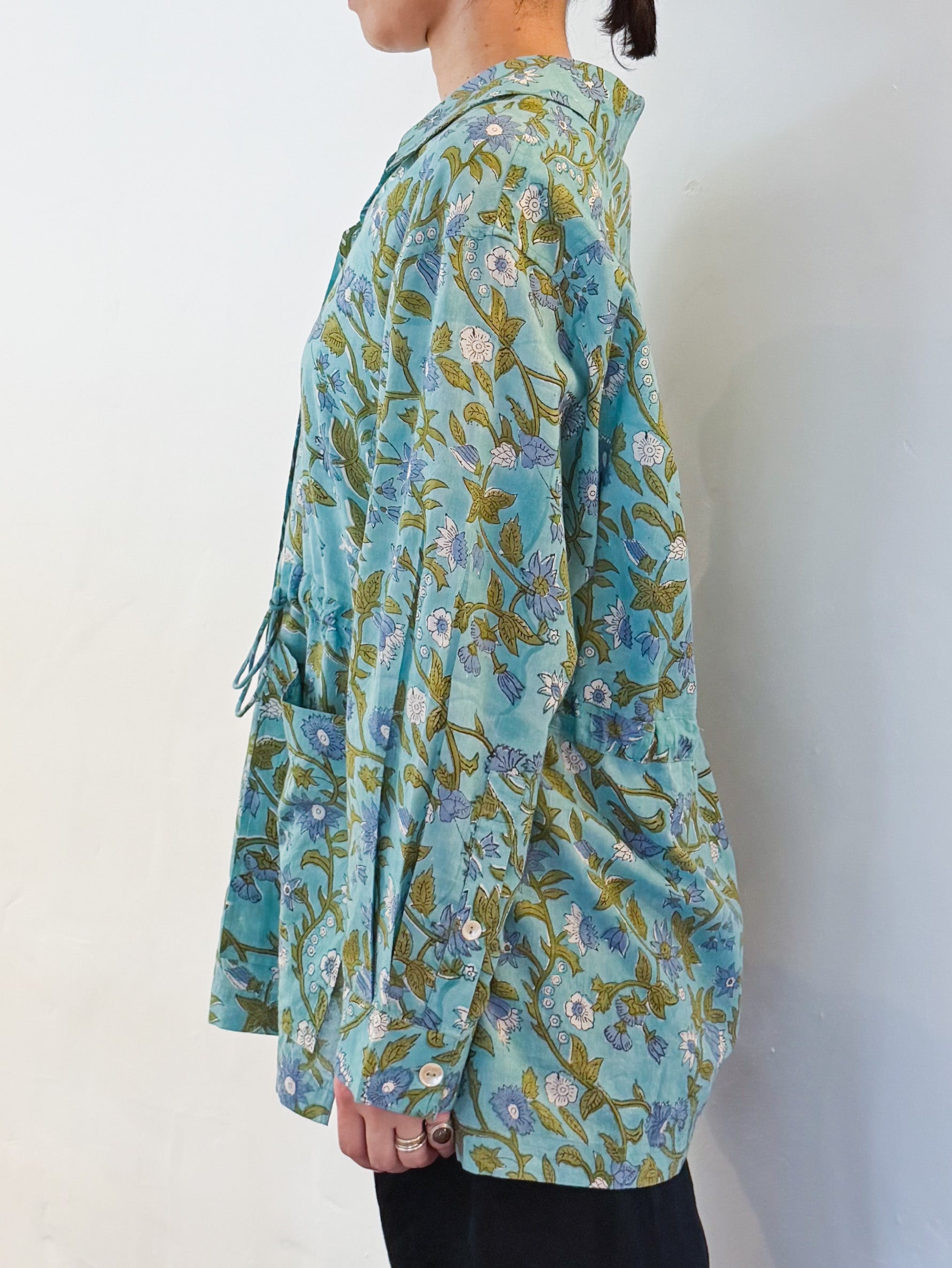 H.A.O | Block Print L/S SHIRT S24TP001