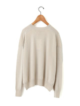 BATONER | カシミヤシルククルーネックニット