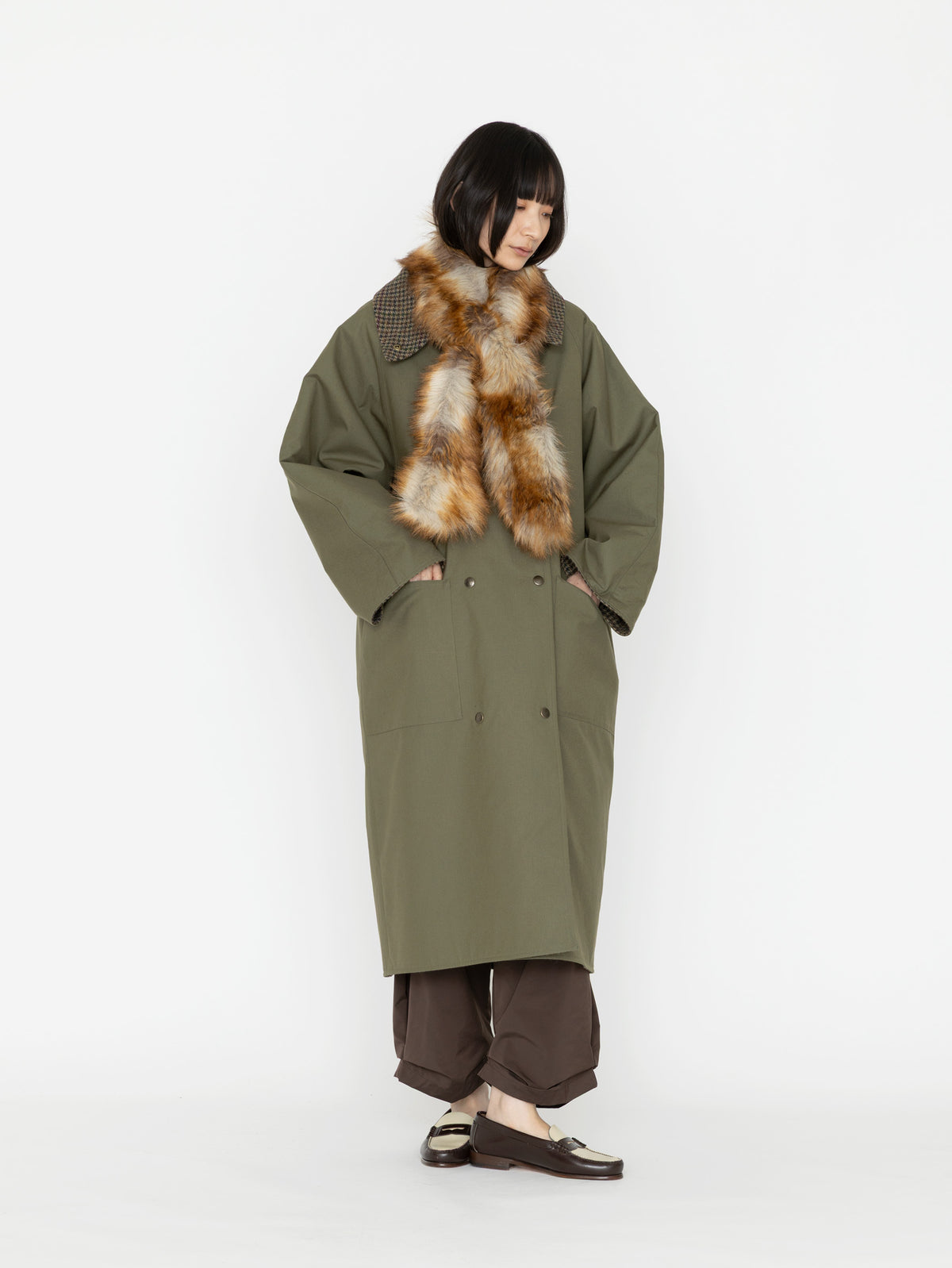 TanC TOKYO | SABLE FAKE FUR TAIL STOLE TC26B-061