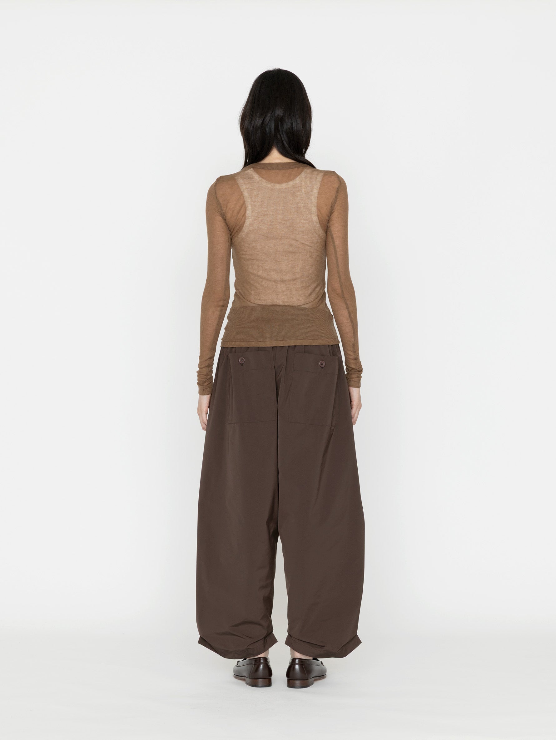BATONER | MELTY RIB CREW NECK BN-26FL-007