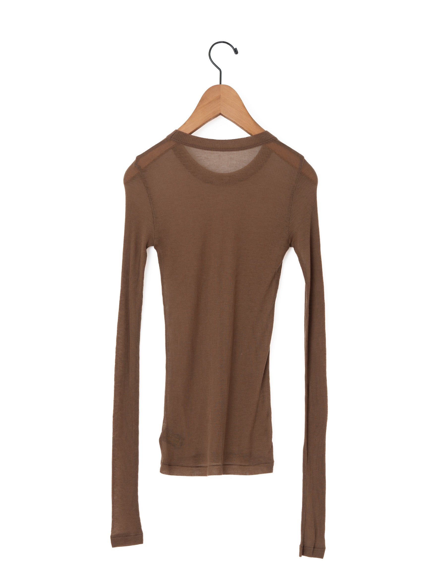 BATONER | MELTY RIB CREW NECK BN-26FL-007