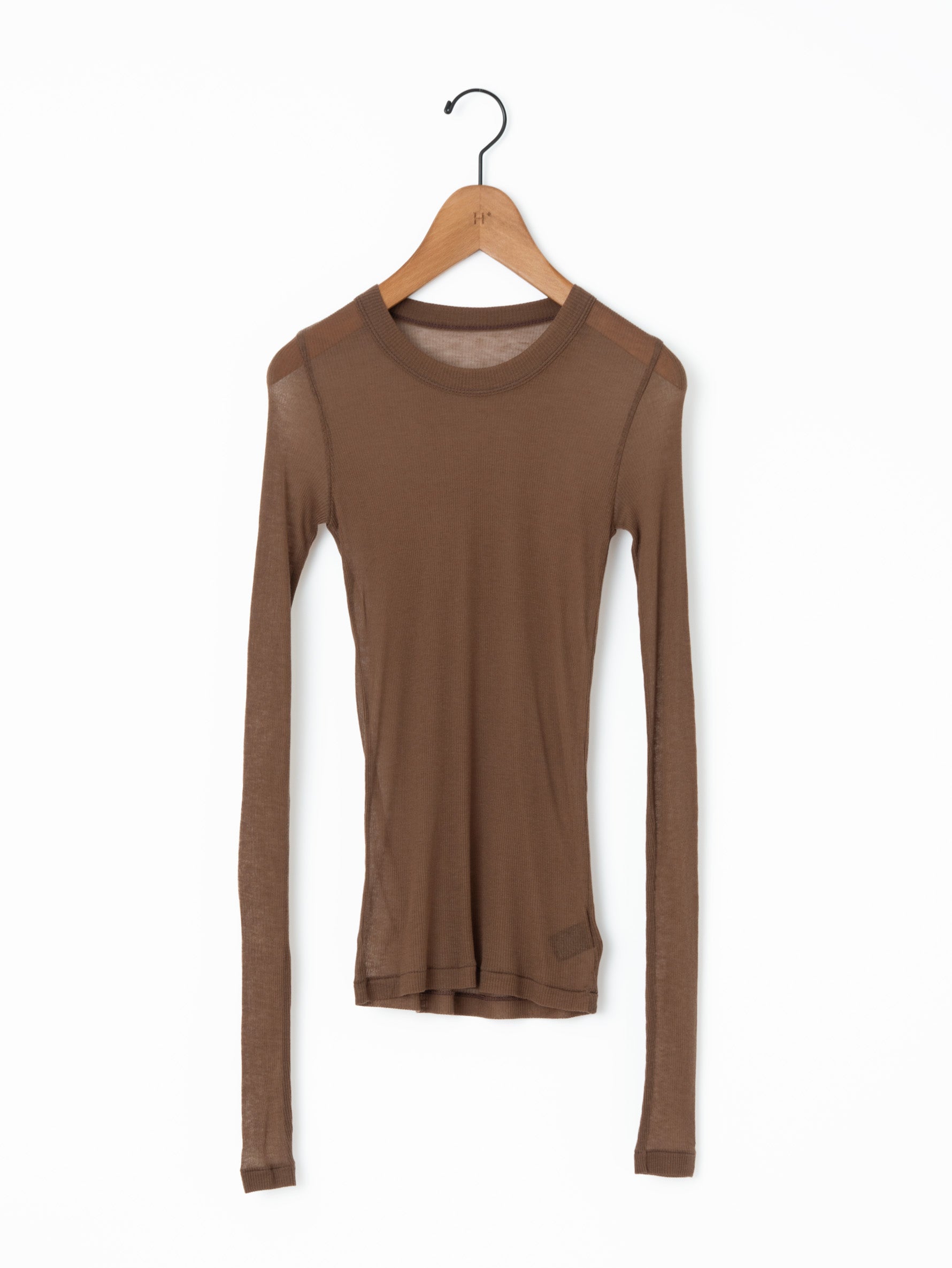 BATONER | MELTY RIB CREW NECK BN-26FL-007