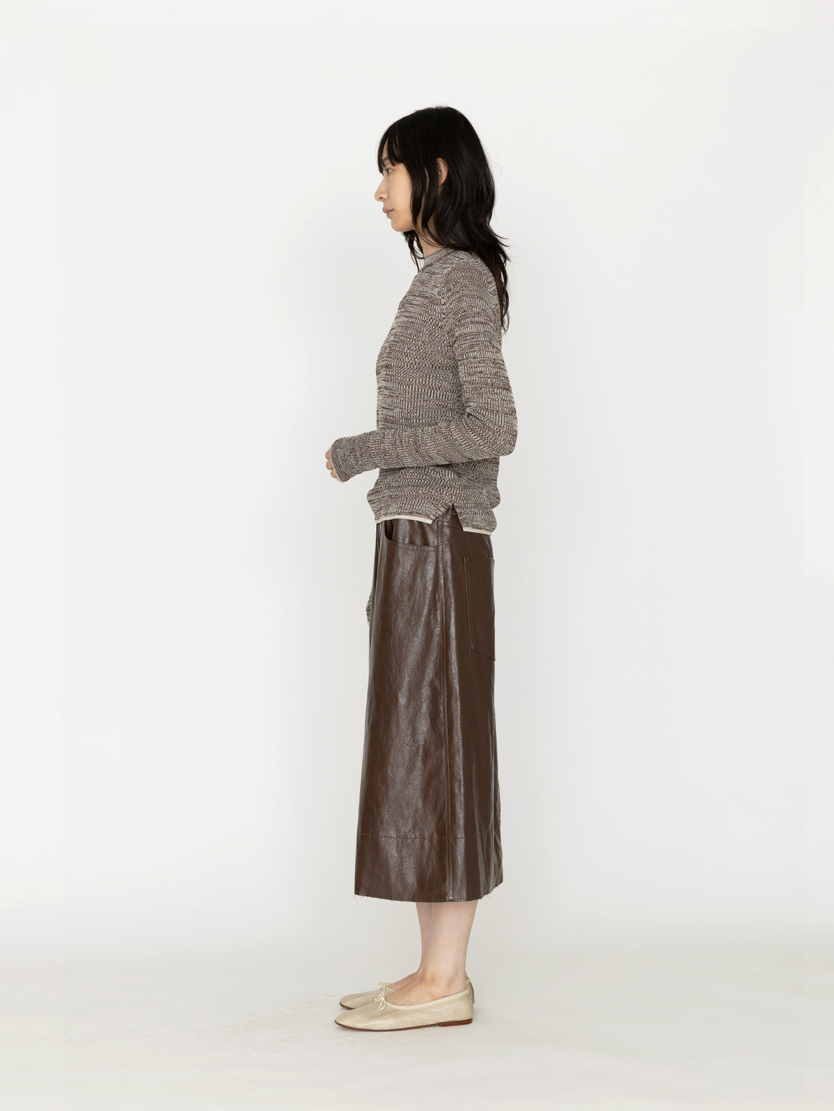 enrica | シルクハイゲージニットプルオーバー KNIT205