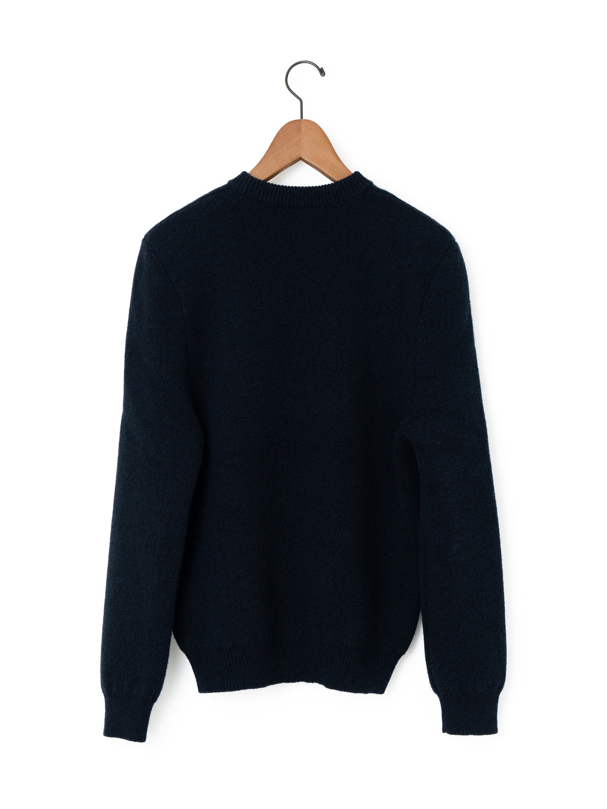BOWTE | ITALIAN YARN IRISH CASHMERE MELANGEPADDED CREW KNIT 262-03-0002