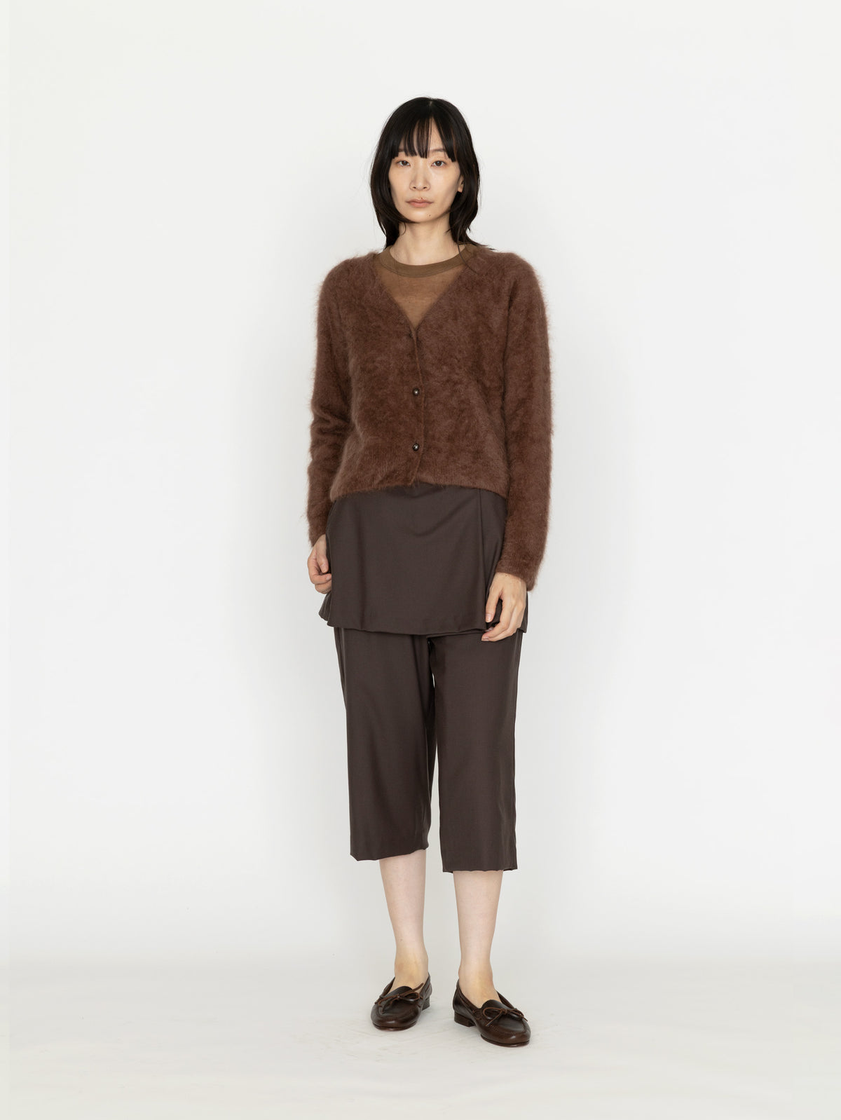 enrica | カシミヤシャギーカーディガン KNIT240