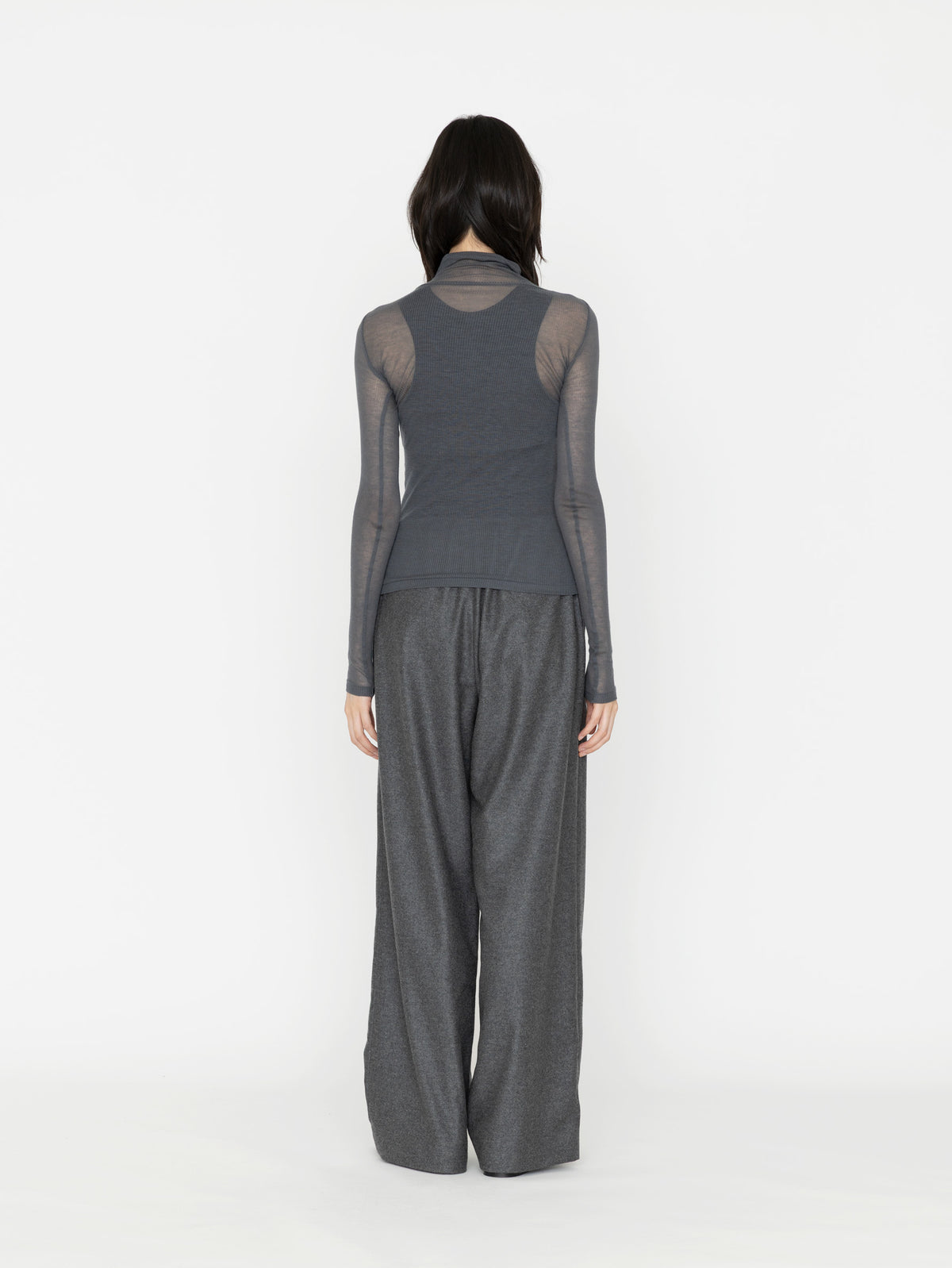 BATONER | MELTY RIB HIGH NECK BN-26FL-008