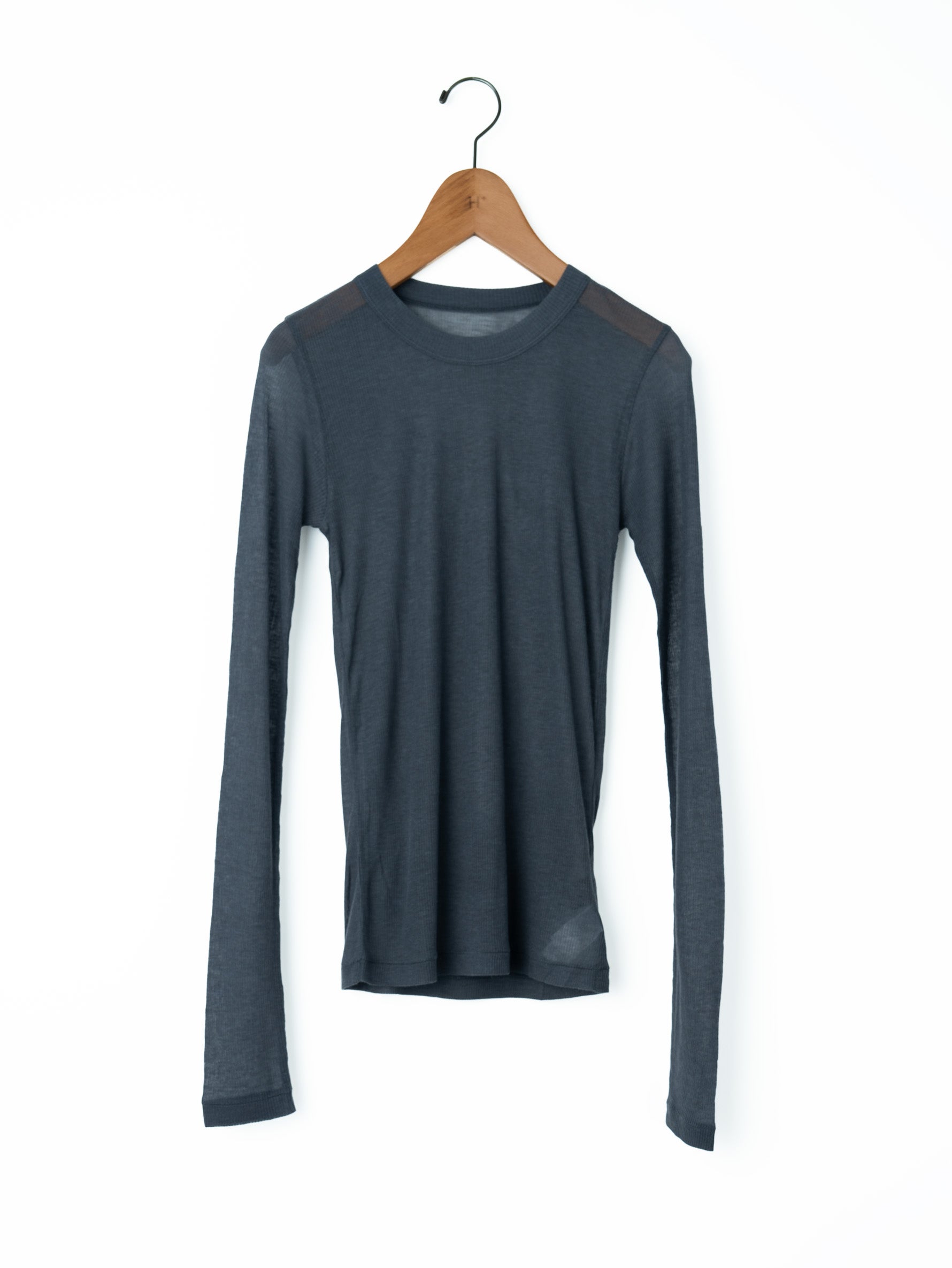 BATONER | MELTY RIB CREW NECK BN-26FL-007