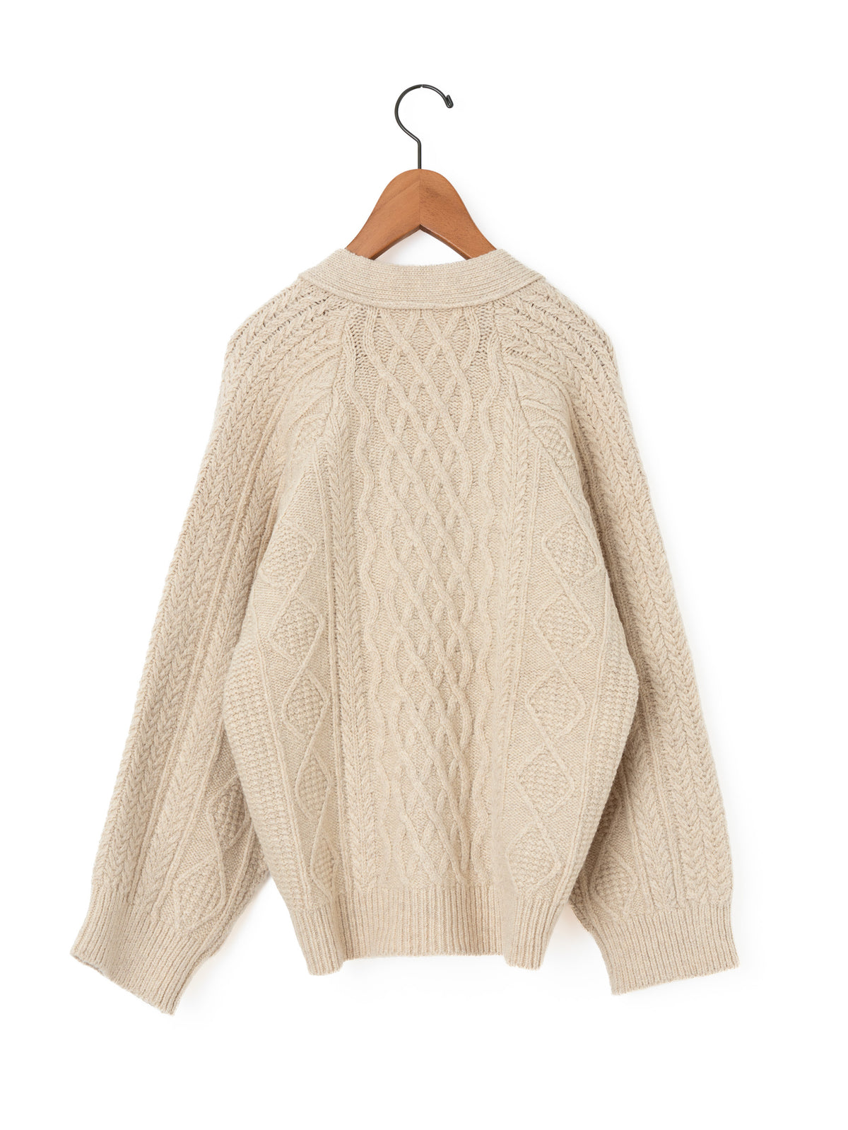 VIOLETTE ROOM | CABLE CARDIGAN KNIT VR234401