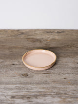 ucacoceramics | serie habiller plat10 薄ピンクｘ金彩小皿