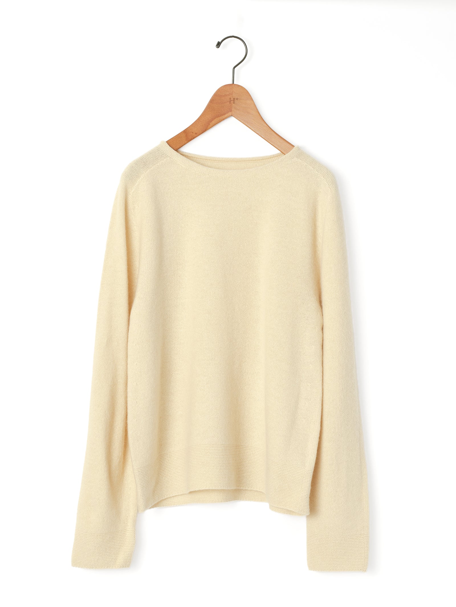 enrica エンリカ カシミヤセーブル ミドルゲージニット enrica | カシミヤセーブルミドルゲージシームレスニット – H+HELIOTROPE