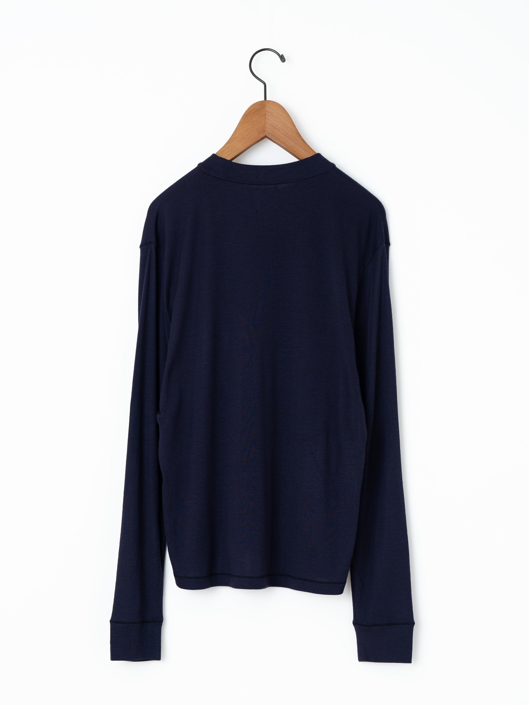 GGG | Comfort Super 140's Wooll Rib Crew Neck Lomg Sleeve T 02-01-1958