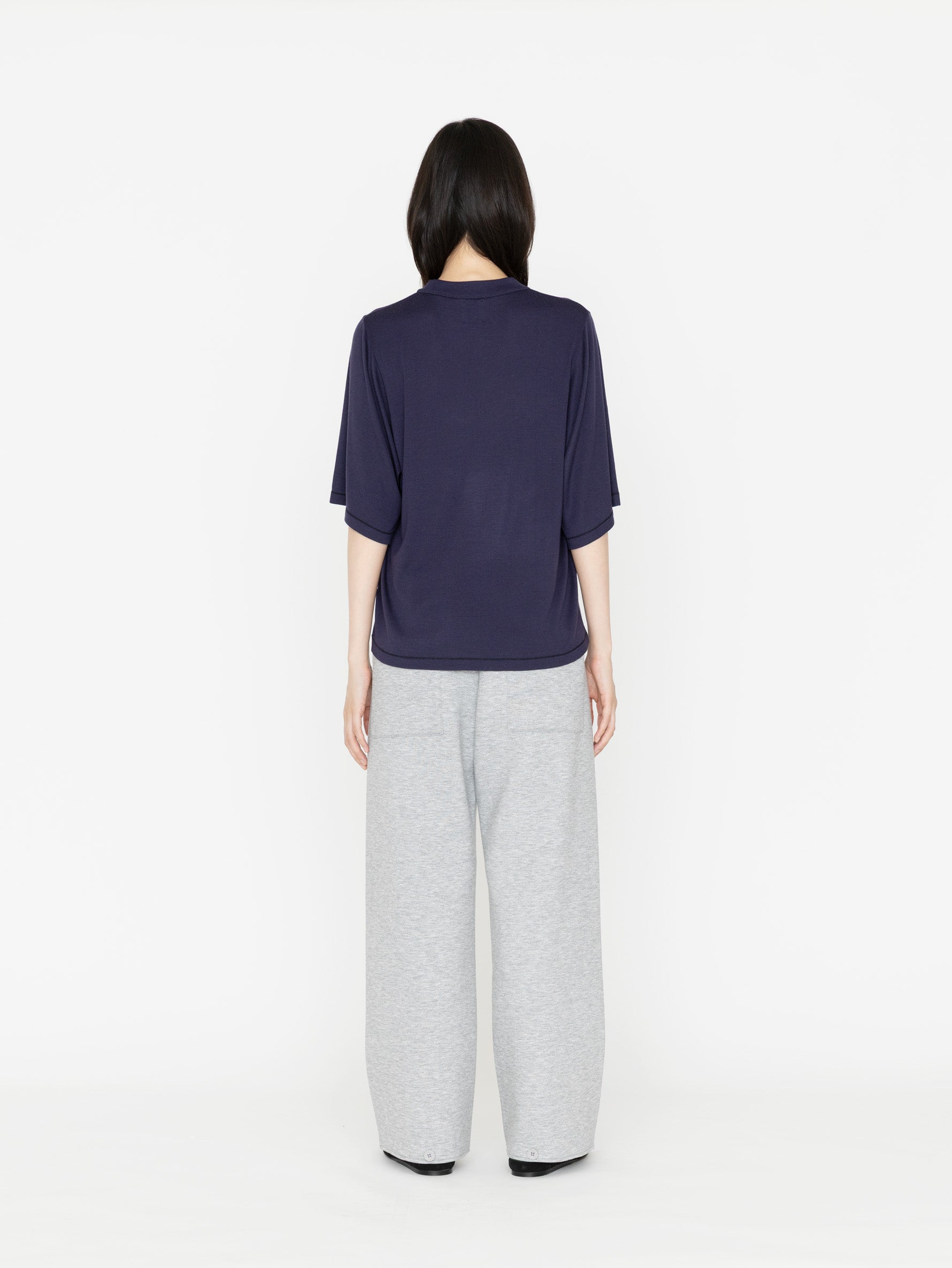 GGG | Comfort Super 140's Wooll Rib Crew Neck Short Sleeve T 02-01-1957