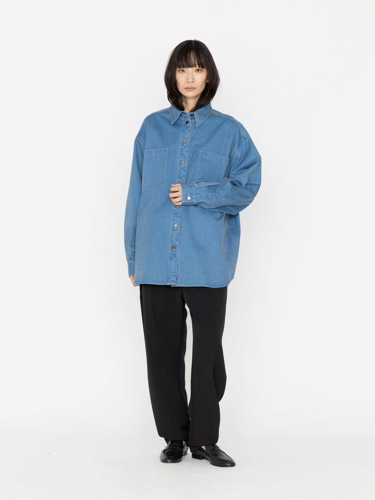 BOWTE | PIGMENT DYE WASHED WORK SHIRTS 262-01-0003