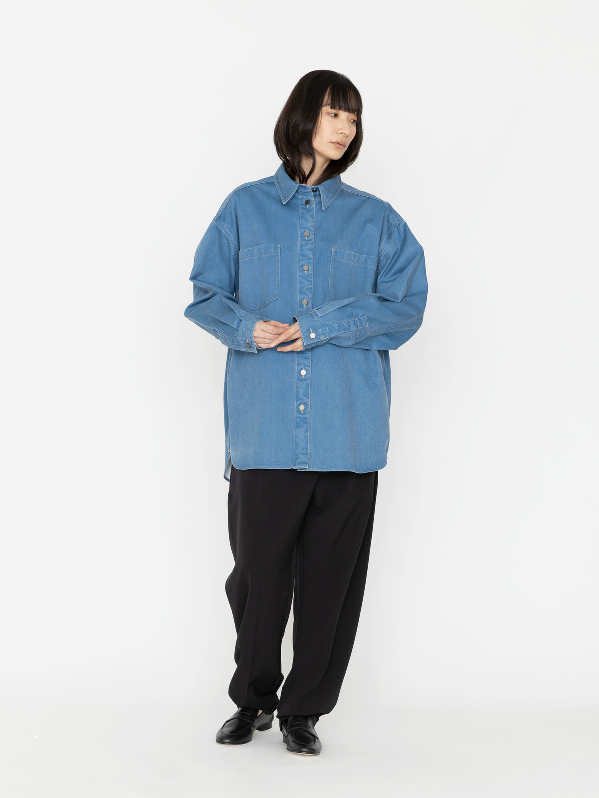 BOWTE | PIGMENT DYE WASHED WORK SHIRTS 262-01-0003