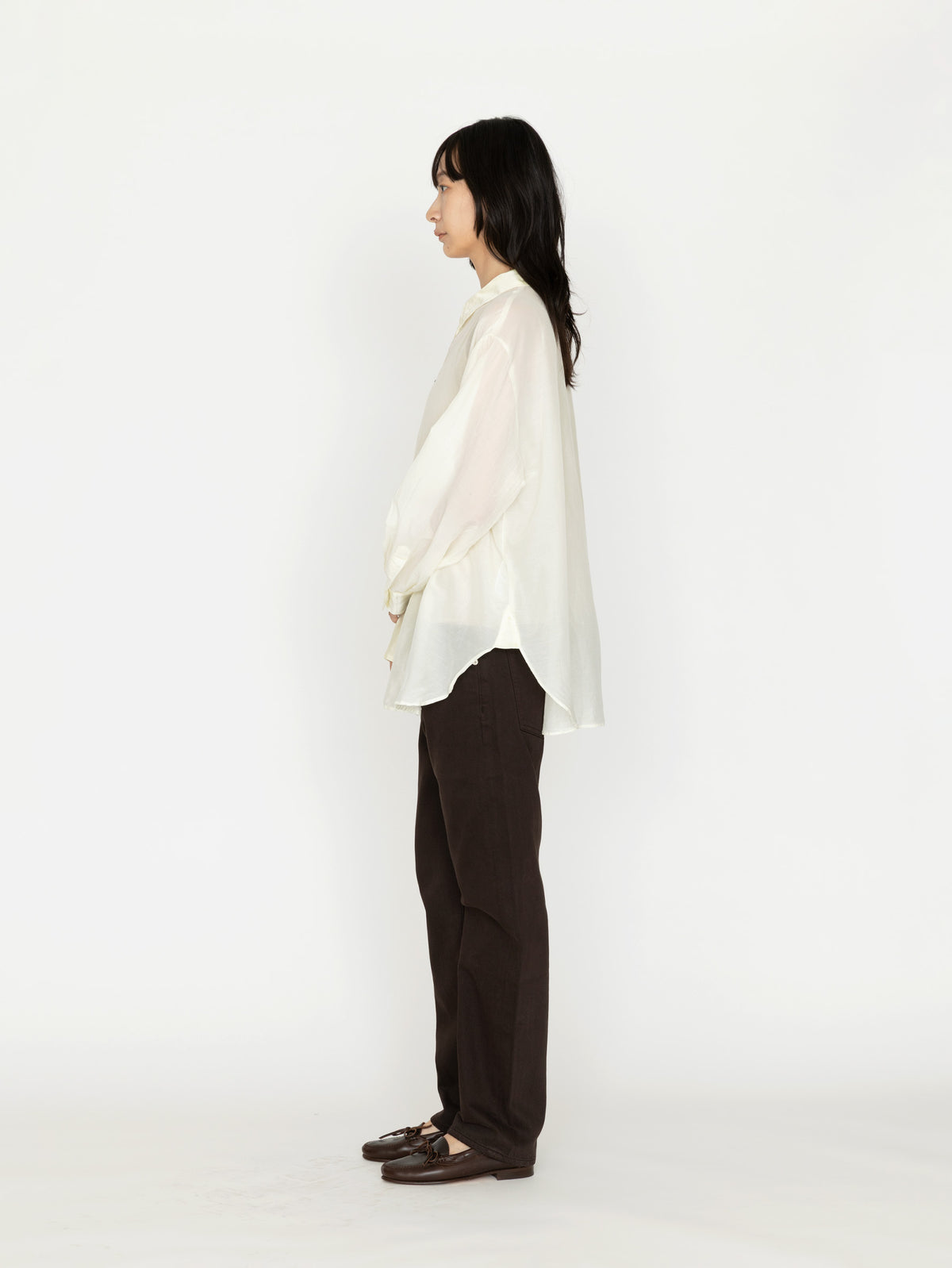 enrica | コットンシルクシャツ BLOUSE141-21