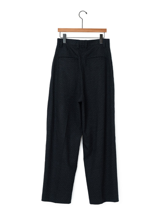 TanC TOKYO | ZIP FRONT DOT SLACKS TC26B-018