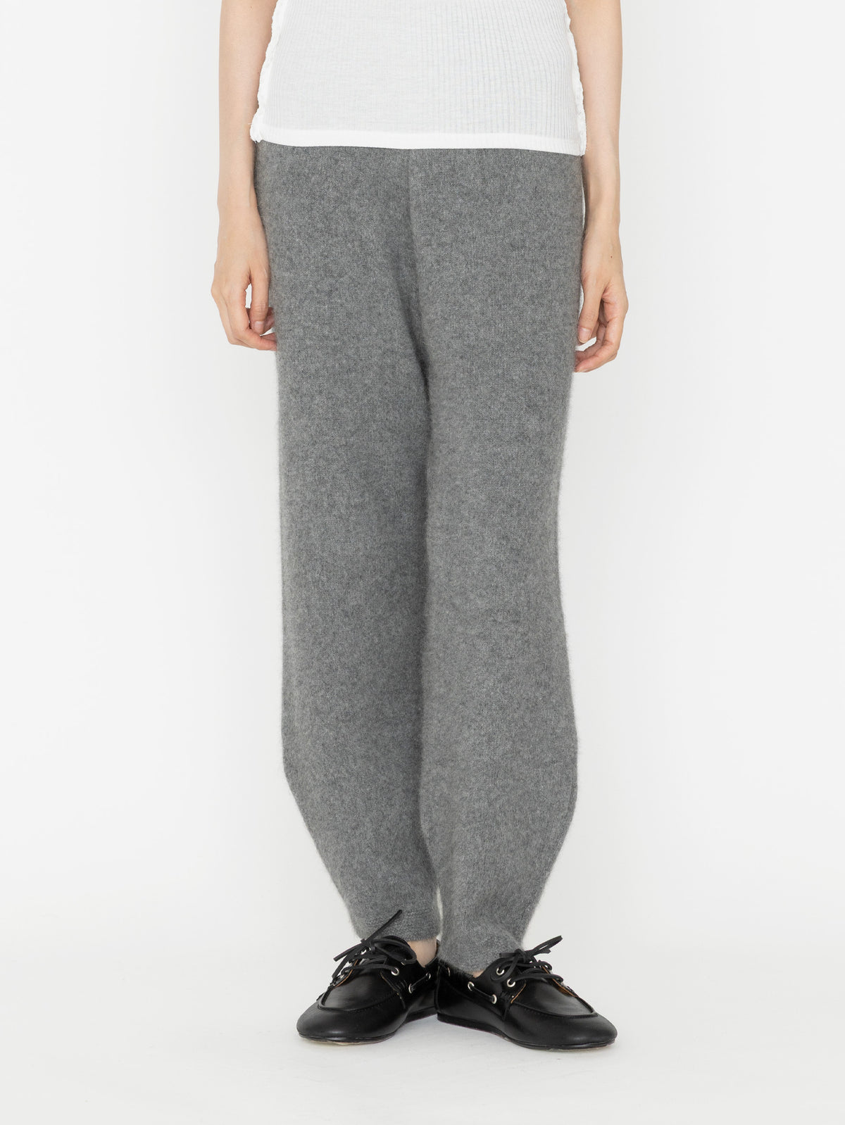 enrica | チャイニーズラクーン混ソフトタッチパンツ KNIT084