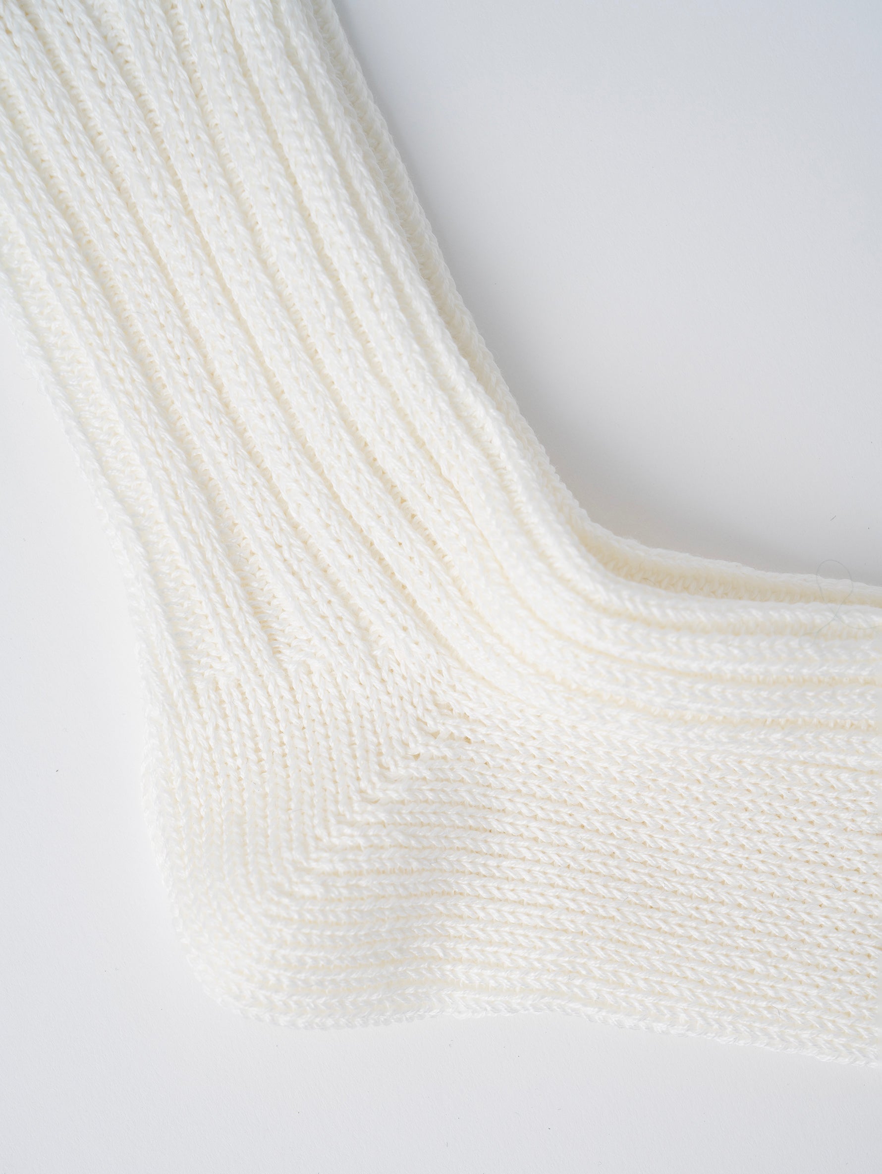 BATONER | WIDE RIB LINEN SOCKS  BN-25SI-002